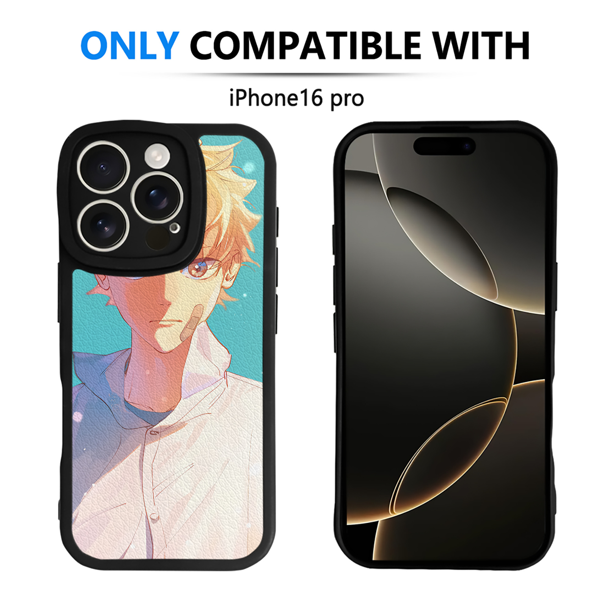（画像用） ハイキュー!! Haikyu!! 【iPhone 16シリーズ対応】シリコンスマホケース（レザー調） 材質：シリコン